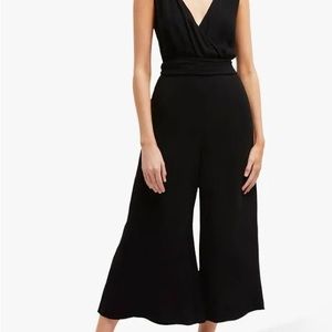 French Connection Wide-Leg Crepe Jumpsuit
